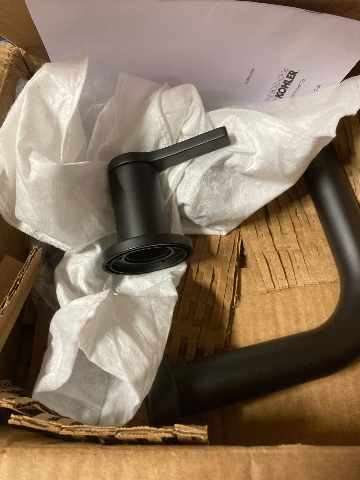 Kohler K-T33969-4-BL Elate Deck Mounted Tub Filler - Matte Black