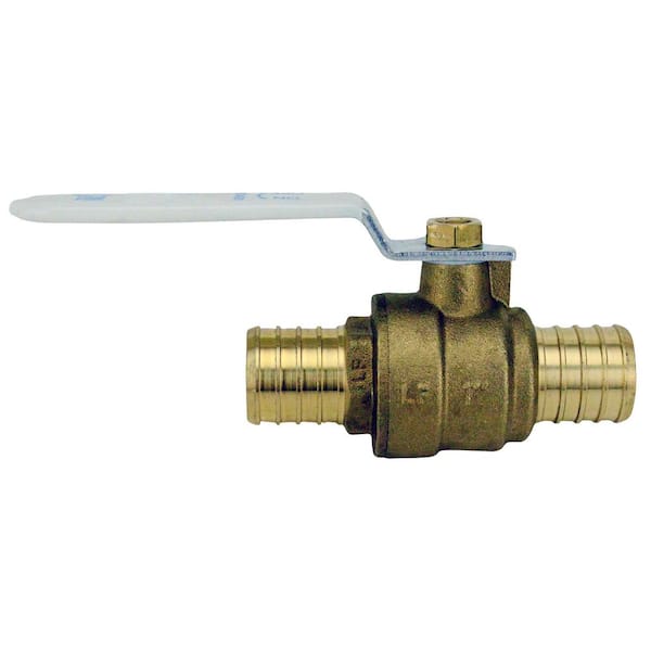 Apollo APXV11 1 in. Brass PEX-B Barb Ball Valve