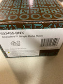 Brizo 693465-BNX Beauclere Single Robe Hook - Brilliance Black Onyx