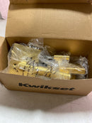 Kwikset 971PVLRCT-4 Prava Lever Keyed Entry Interior Pack with Rectangle Rose for Handlesets - Satin Brass