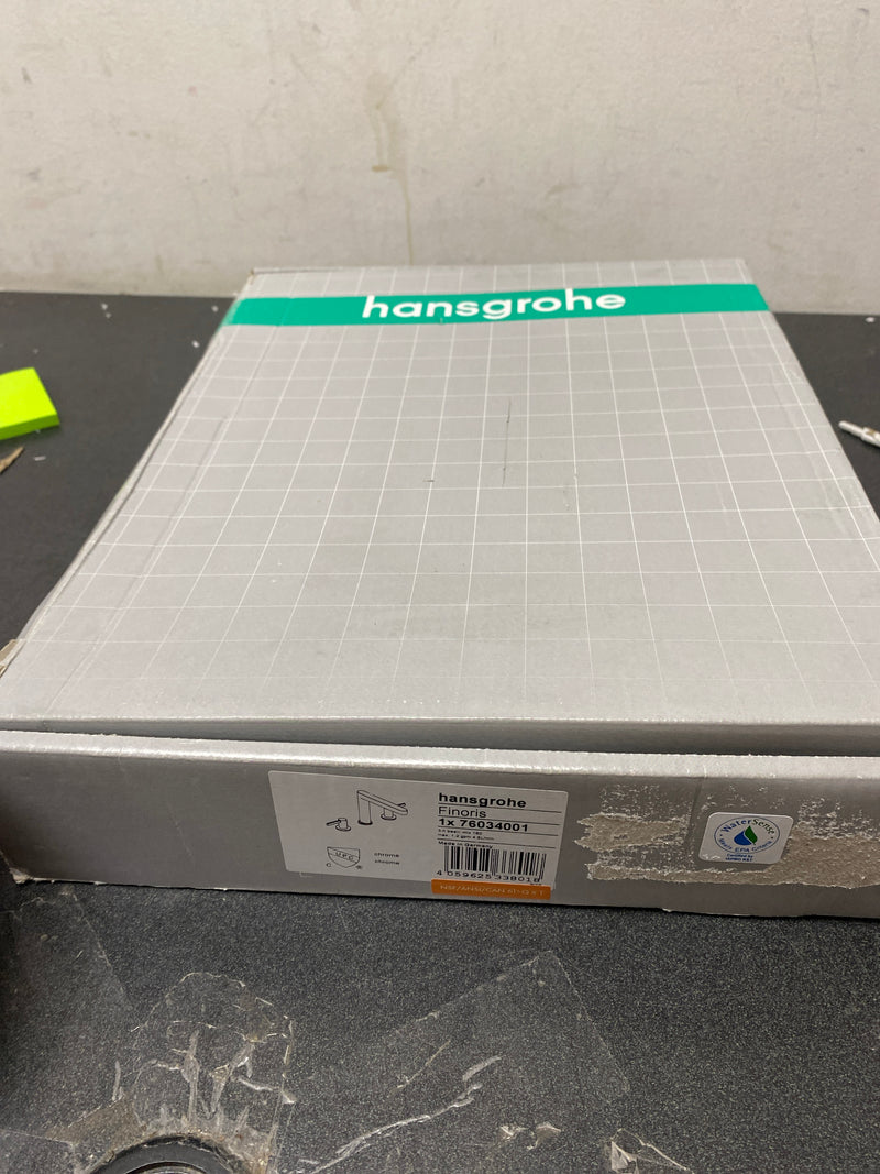 Hansgrohe 76034001 Finoris 1.2 GPM Widespread Bathroom Faucet Less Pop-Up Drain Assembly - Chrome