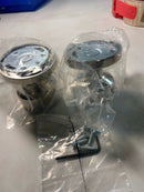 Emtek 505LAUUS14 Laurent Reversible Non-Turning Two-Sided Dummy Door Knob Set from the Urban Modern Collection - Polished Nickel