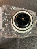 Elkay LKPDQD1FX Perfect Drain 3-1/2" Polymer Disposer Flange with Removable Basket Strainer and Rubber Stopper - Arctic Fox