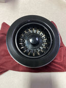 Rohl 735BK 3 1/2" Basket Strainer - Less Pop-Up - Black