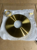 Signature Hardware SHLZ8010LHBG Lentz Pressure Balance Shower Valve Trim Only - Less Handle and Rough-In - Brushed Gold