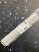 Amerock BP36745BCR Aloft 6-9/16 Inch Center to Center Finger Cabinet Pull - Black Chrome