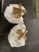 Brizo HX5397-GL Levoir Widespread Faucet Low Cross Handle Kit - Set of 2 - Luxe Gold