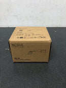 Nora Lighting NM2-2RG6040MPW M2 LED Canless Recessed Fixture 2" Adjustable Trim - IC Rated and Airtight - 4000K - 600 Lumens - Matte Powder White