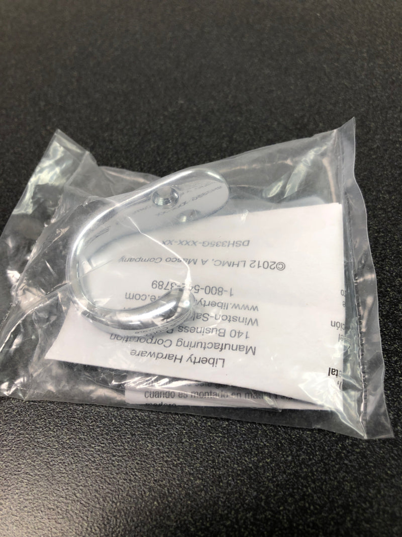 Liberty B59103Z-CHR-C 1-13/16 in. Chrome Single Wall Hook