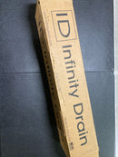 Infinity Drain FXIG 6524 SB 24" FX Series Complete Kit with Perforated Slotted Grate in Satin Bronze