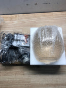 Kovacs P931-647 Bubble 1 Light 6" Wide Convertible Mini Pendant / Wall Sconce with Teak Glass - Copper Bronze Patina