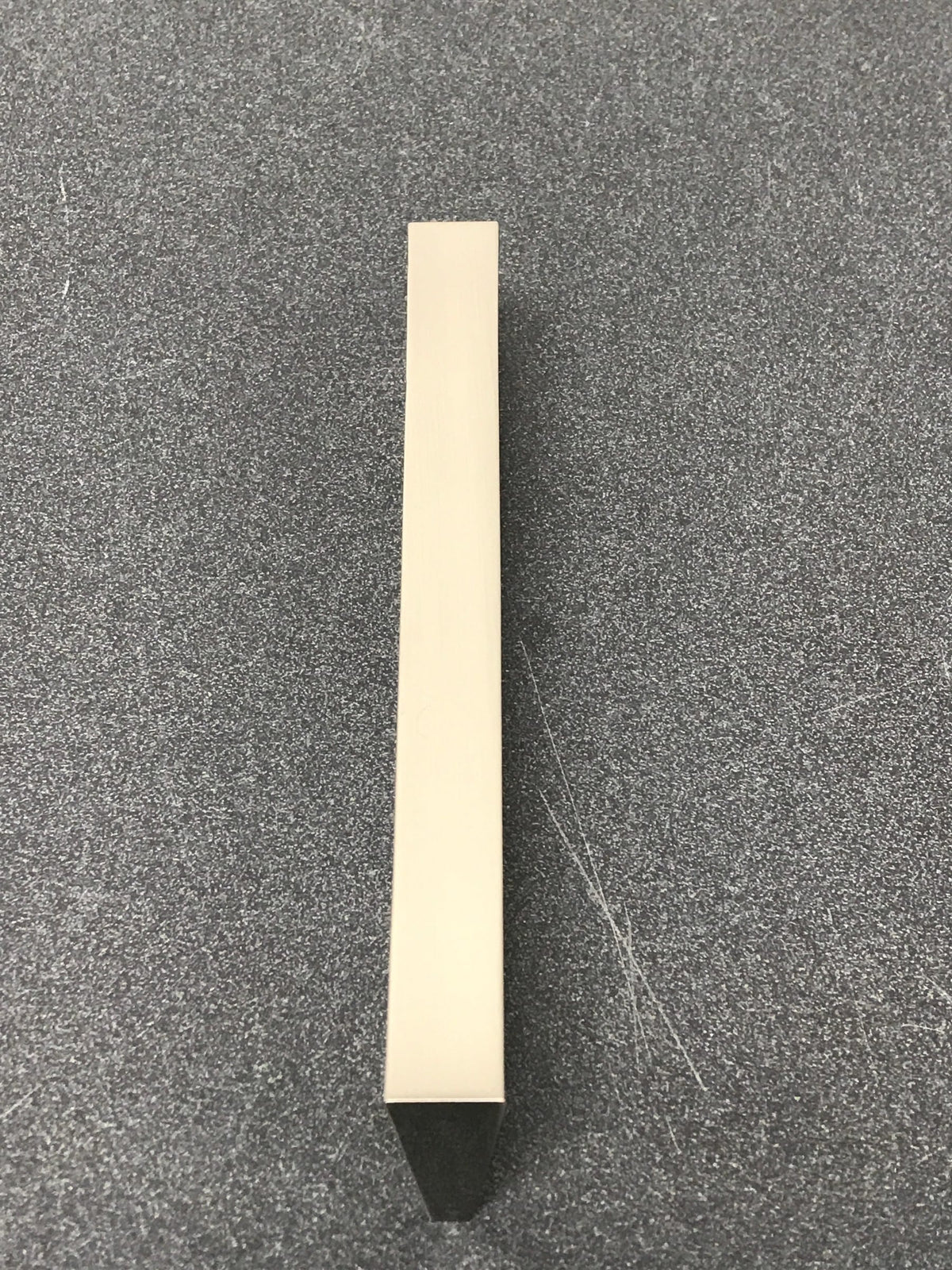Berenson 2315-1BPN-P Swagger 6-5/16 Inch Center to Center Modern Angled Cabinet Handle / Drawer Pull - Brushed Nickel