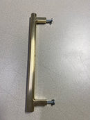 Baldwin 4418044BIN 4418.BIN Octagonal 6 Inch Center to Center Bar Cabinet Pull from The Estate Collection