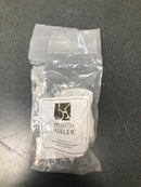 Belwith Keeler B077512-SN Sandrine 1-3/8" Rustic Raw Textured Square Cabinet Knob / Drawer Knob - Satin Nickel