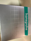 hansgrohe Joleena 6-inch Showerhead Transitional 1-Spray Full with QuickClean in Brushed Nickel, 04780820, 1.75 GPM