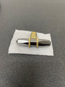 Amerock BP36647BCRBBZ London 2-1/2 Inch Bar Cabinet Knob - Black Chrome / Golden Champagne