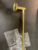 Rohl LO1/24ULB Lombardia 24" Towel Bar - Unlacquered Brass (Living Finish)
