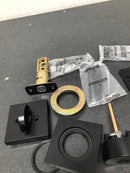Kwikset 158SQT-514 Halifax Keyed Entry Single Cylinder Deadbolt - Iron Black