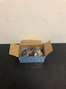 Deltana Solid Brass Heavy Duty Floor Mount Door Stop Door Bumper