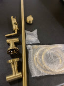 Pfister HSK-40SHWBG Modern Round 30" Slide Bar with 60" Hose - Brushed Gold