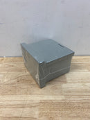 Hubbell Wiegmann Outdoor Enclosure 6x6x4 NEMA 1 Screw Cover Junction/Pull Box