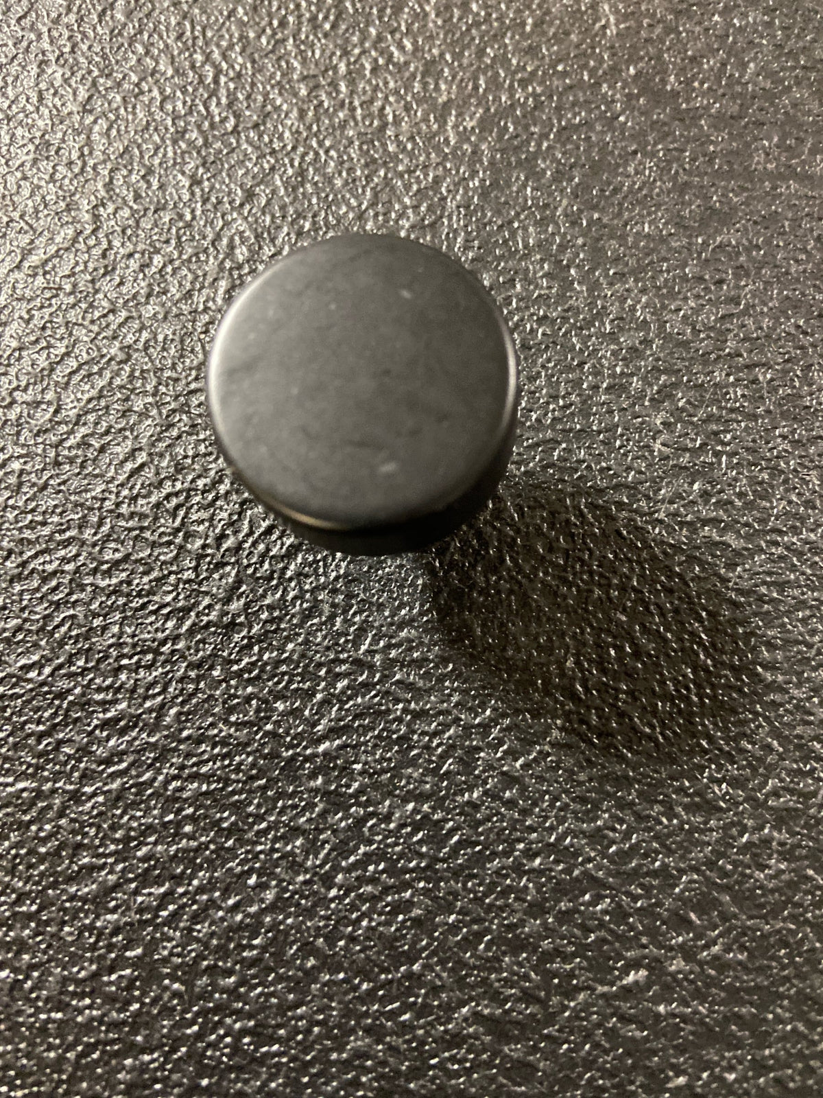 Emtek 86321US19 Cadet 1 Inch Mushroom Cabinet Knob from the Mid Century Modern Collection - Flat Black