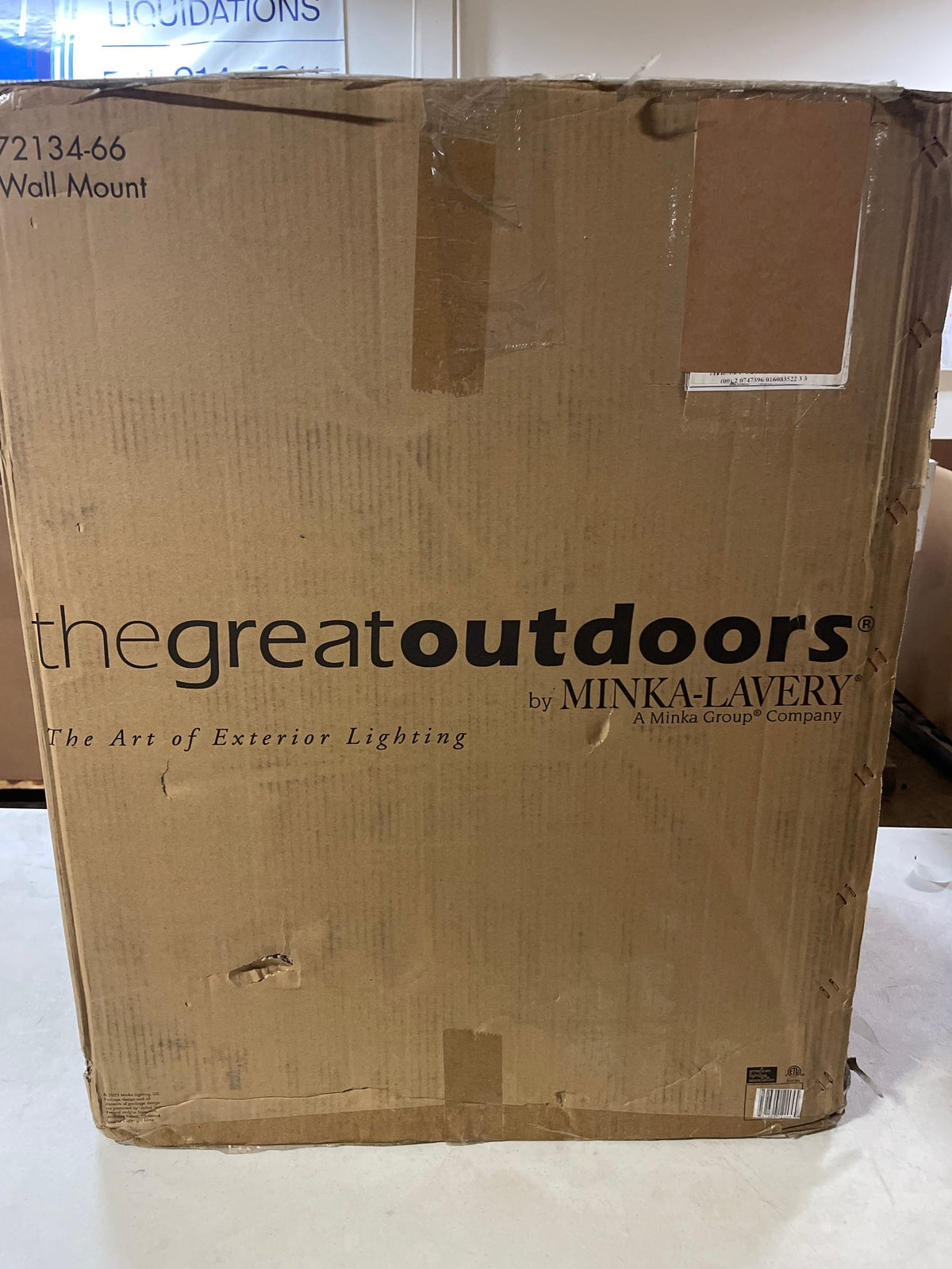 The Great Outdoors 72134-66 Noble Hill 4 Light 27" Tall Wall Sconce - Sand Coal