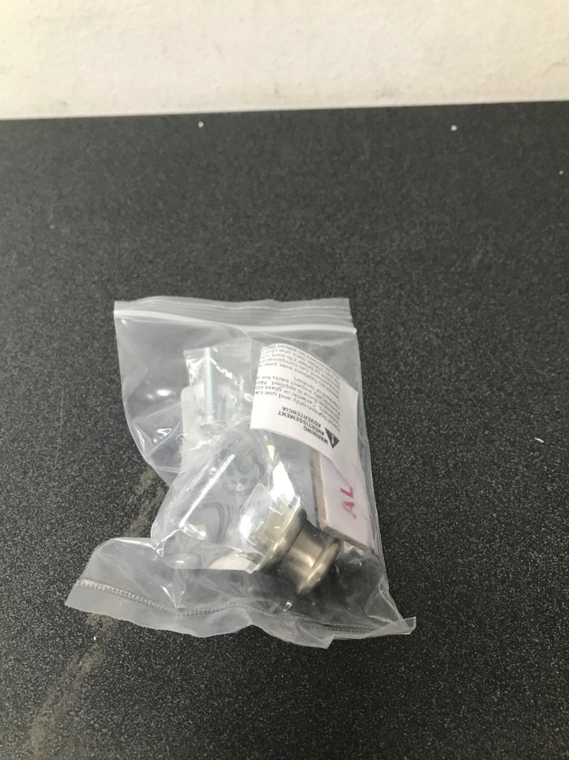 Liberty Hardware P19443-116-CP Faceted 1-3/4 Inch Geometric Cabinet Knob - Satin Nickel and Clear