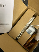 Defiant DFI-0553-WH 180-Degree White Motion Activated Solar Powered Outdoor 2-Head LED Security Flood Light 500 Lumens