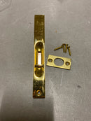 Baldwin 0626031 Flush Bolt, Unlacquered Bright Brass