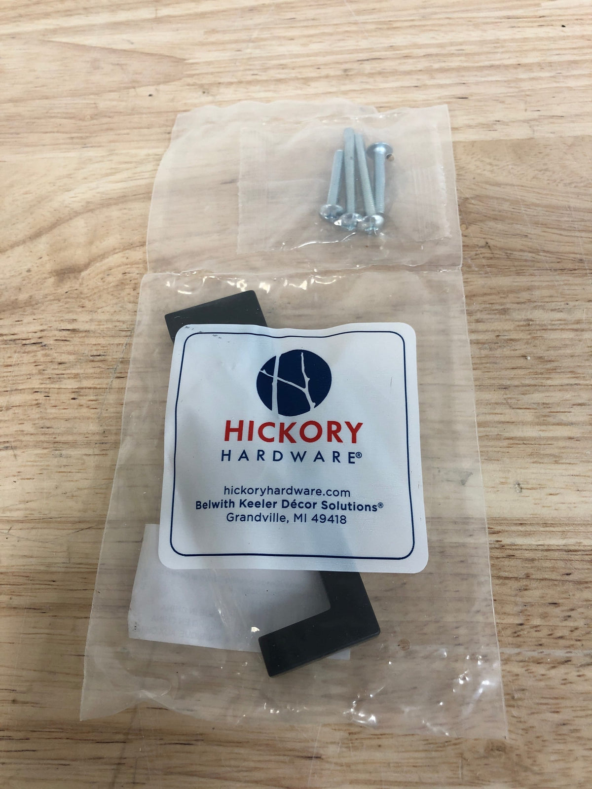 Hickory hardware HH075327-MB Skylight Collection Pull 3-3/4 in. (96 mm) Center-to-Center Matte Black Finish Drawer Pull