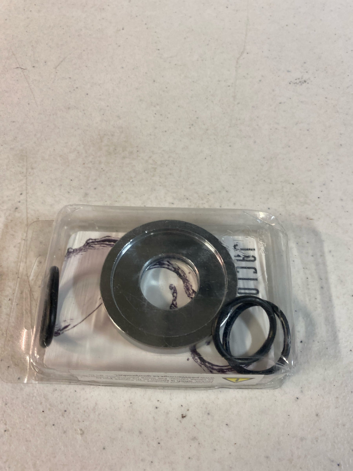 Jaclo 6015-SC Contemporary Round Escutcheon for 1/2" Showerarms, Satin Chrome