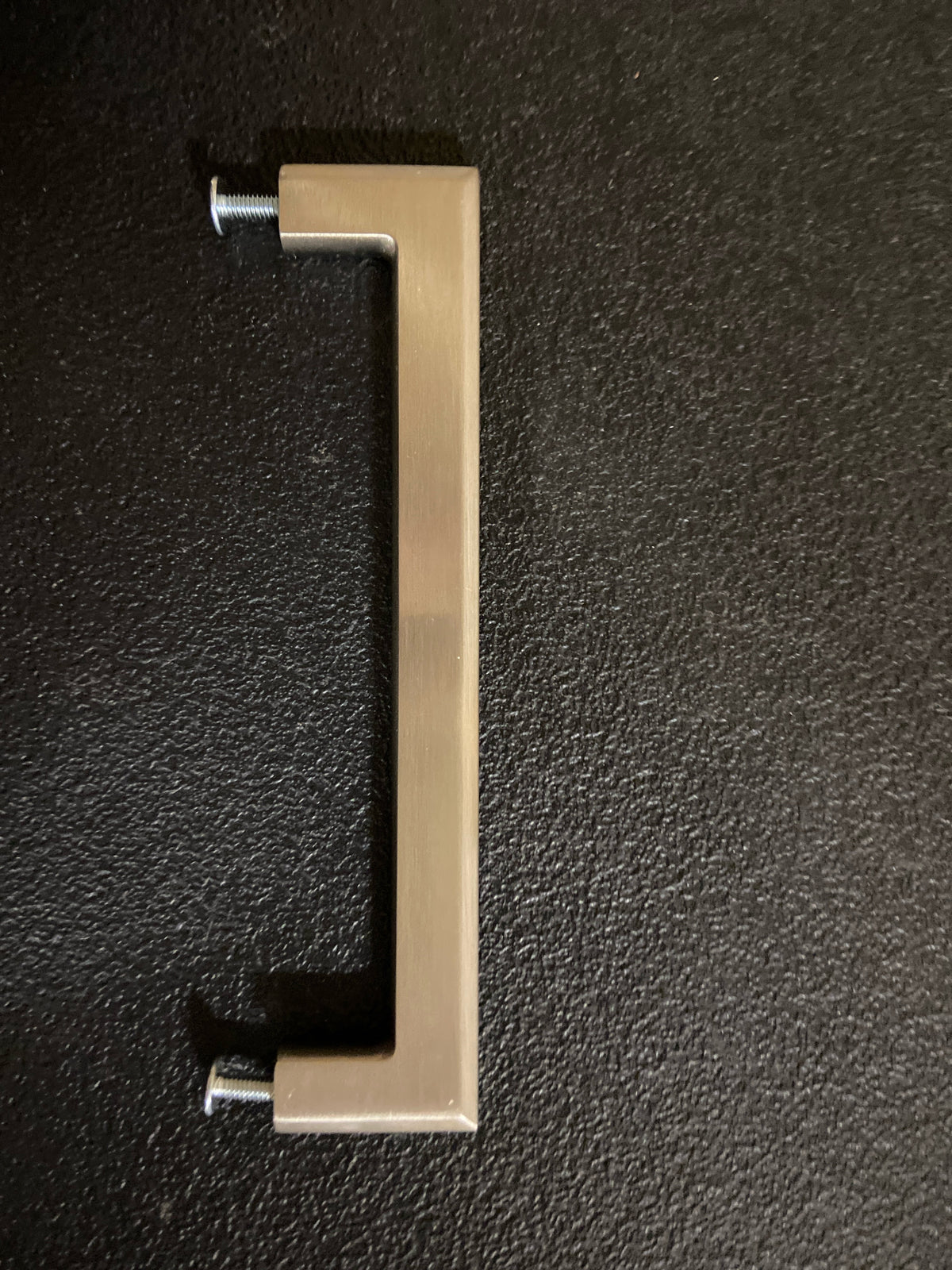 Baldwin 4413150BIN Bevel 6 Inch Center to Center Handle Cabinet Pull from the Estate Collection - Satin Nickel