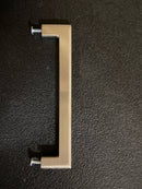 Baldwin 4413150BIN Bevel 6 Inch Center to Center Handle Cabinet Pull from the Estate Collection - Satin Nickel