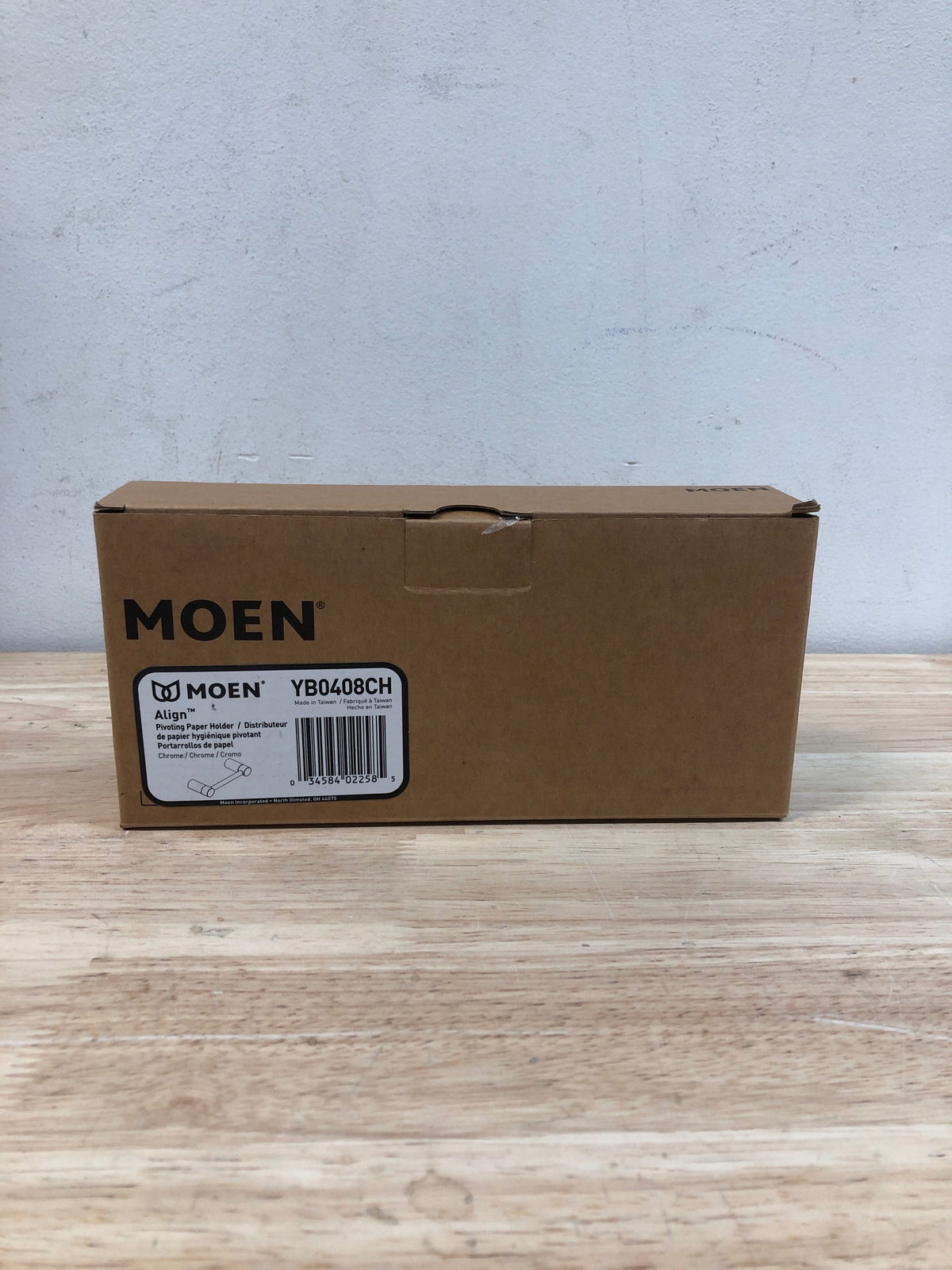 Moen YB0408CH Align Wall Mounted Paper Holder - Chrome