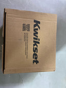 Kwikset 740TNL 514 SMT Tustin Matte Black Keyed Entry Door Handle Featuring SmartKey Security with Microban Antimicrobial Technology