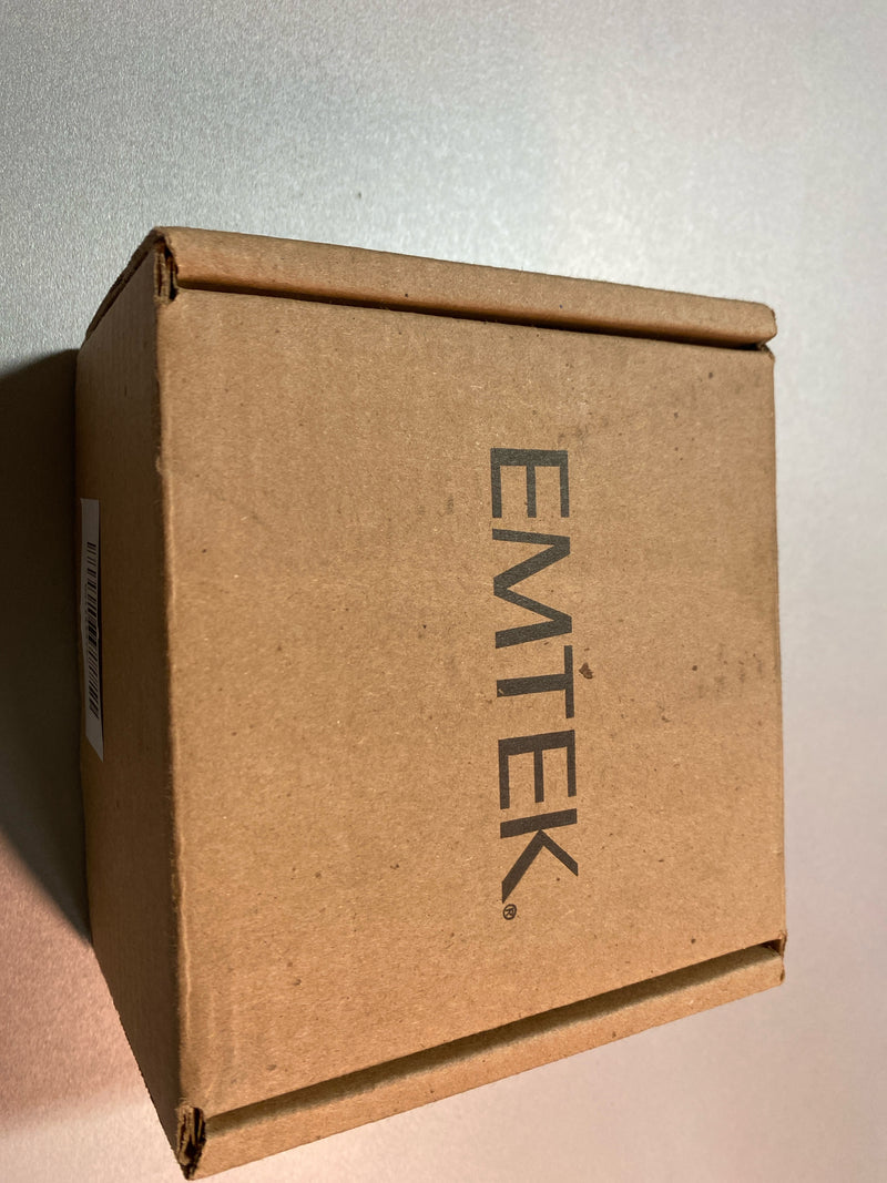 Emtek 5507US19 5 Inch Long Stretto Rectangular Passage Sideplate Entry Set from the Brass Modern Collection - Flat Black