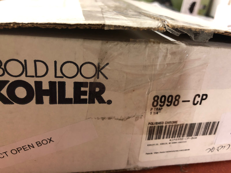 KOHLER Adjustable P-trap with Tubing Outlet in Polished Chrome