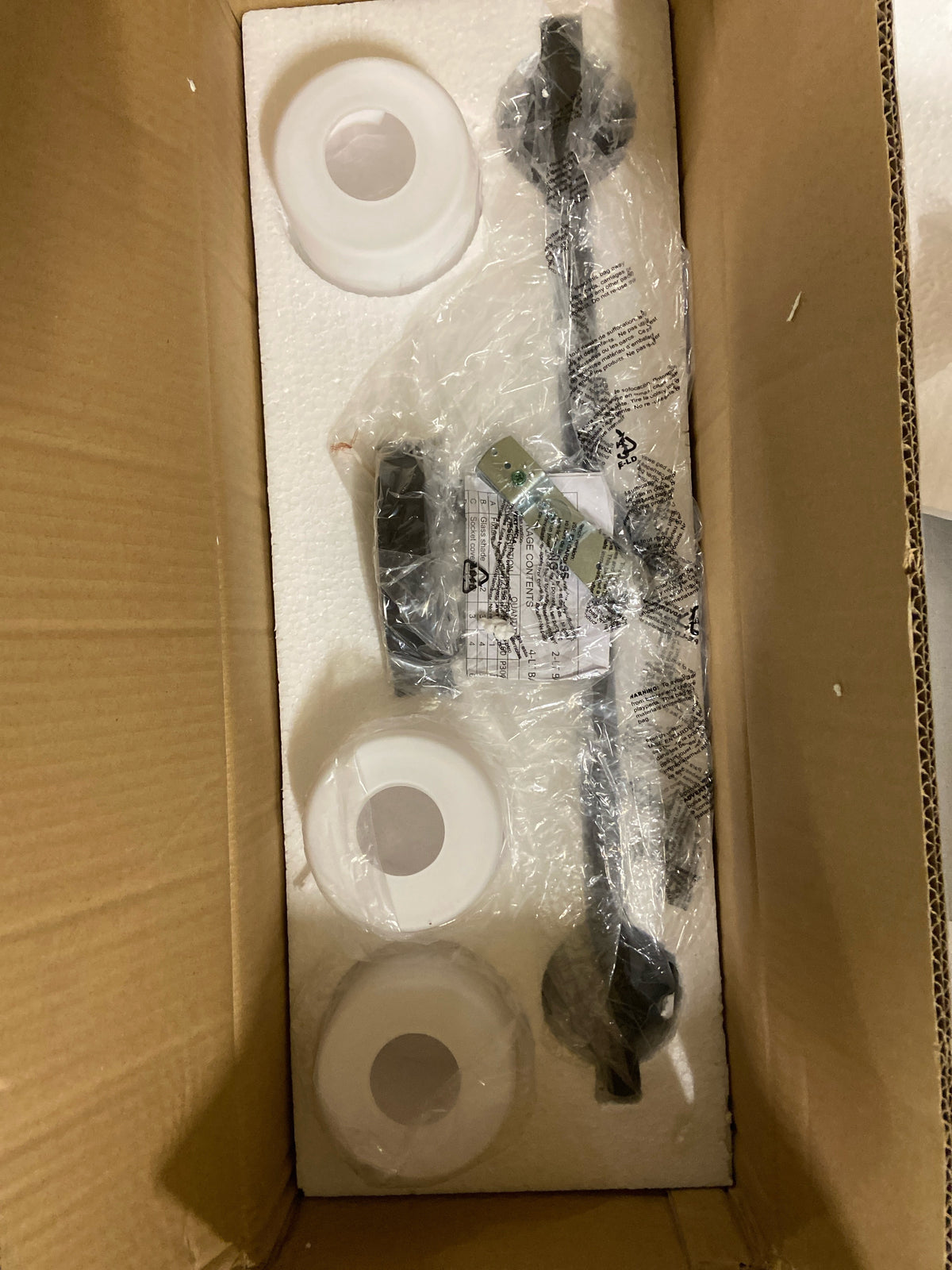 Progress Lighting P2159-20 Replay 3 Light 22" Wide Bathroom Vanity Light with Etched Glass Shades - Antique Bronze