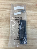 Ashley Norton MT2766-096-BLK Solid Brass 3-3/4 Inch Center to Center Cup Cabinet Pull - Flat Black