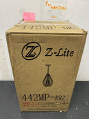 Z-Lite 442MP-BRZ Quintus 9" Wide Cage Mini Pendant - Bronze