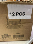 6 in. - White Stepped Baffle - PLT PTM31