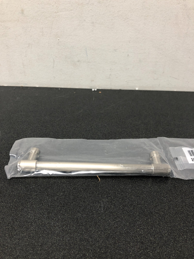 Emtek 86689US15 Jasper 6 Inch Center to Center Bar Cabinet Pull from the Industrial Modern Collection - Satin Nickel