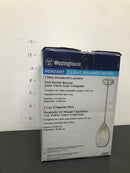 Westinghouse 6105700 Single Light 6-5/16" Wide Mini Pendant - Brushed Nickel