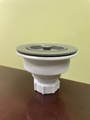 BLANCO 3.5-in Metallic Gray Stainless Steel Rust Resistant Strainer Basket with Lock Mount Included Basket Included