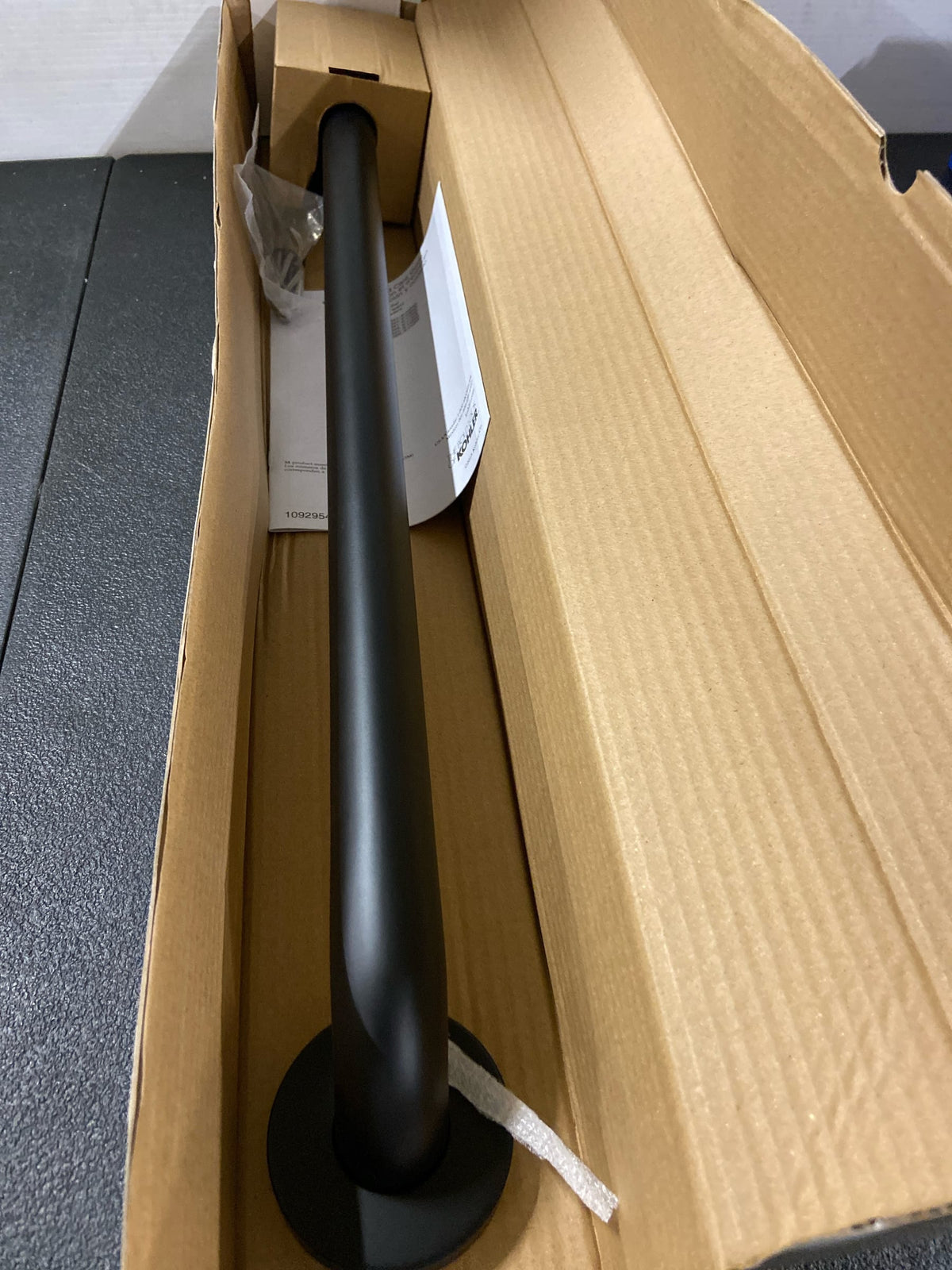 KOHLER K-14562-BL Contemporary 24" Grab BAR, Matte Black