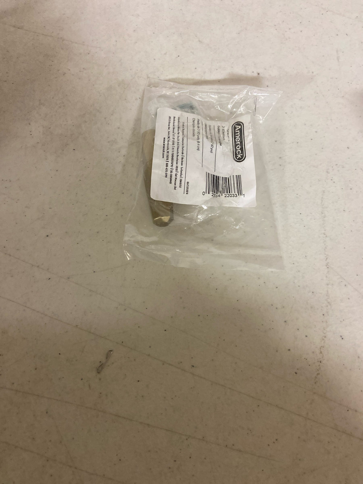 Amerock BP36642BBZ St. Vincent 5/8 Inch Bar Cabinet Knob - Golden Champagne