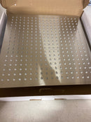 Signature Hardware 347481 1.8 GPM 16" Beveled Square Single Function Rain Shower Head - Brushed Nickel