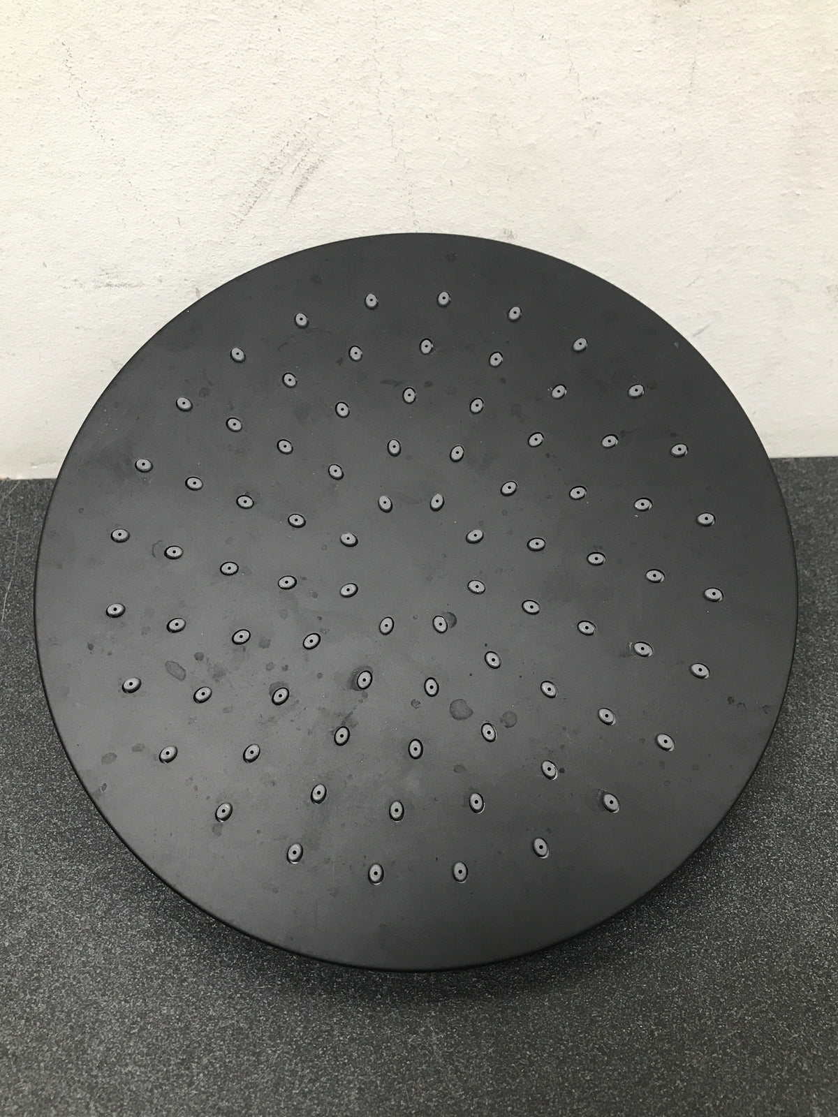 Signature Hardware 476849 1.8 GPM 8" Wide Modern Round Rain Shower Head - Matte Black