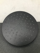 Signature Hardware 476849 1.8 GPM 8" Wide Modern Round Rain Shower Head - Matte Black
